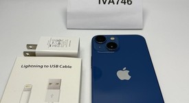 Good
													Apple iPhone 13 Mini - Unlocked, Blue, 128 GB, A2481, photo 4 of 5