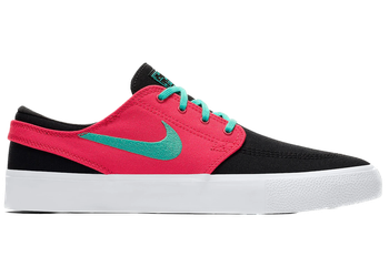 Nike SB Zoom Janoski Canvas RM Black True Green Atom Red for sale