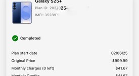 Good
													Samsung Galaxy S25 Plus - T-Mobile, Navy Blue, 256 GB, 12 GB, SM-S936U, photo 2 of 10