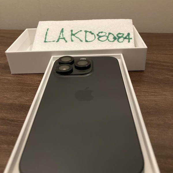 Apple iPhone 15 Pro - Unlocked, 512 GB, Black, A2848