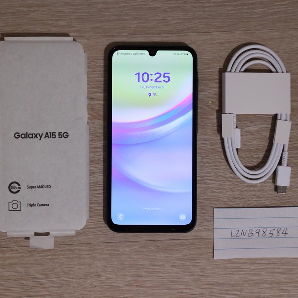 Samsung Galaxy A15 5G - Unlocked, 64 GB, Blue, 4 GB