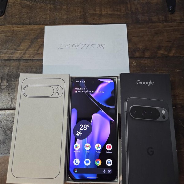 Google Pixel 9 Pro XL - Verizon, 256 GB, Obsidian, 16 GB, GGX8B