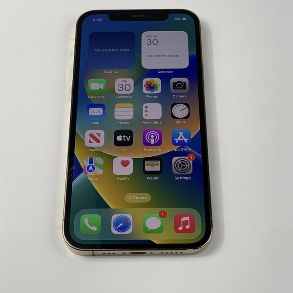 Apple iPhone 12 Pro - Unlocked, 128 GB, Gold, A2341