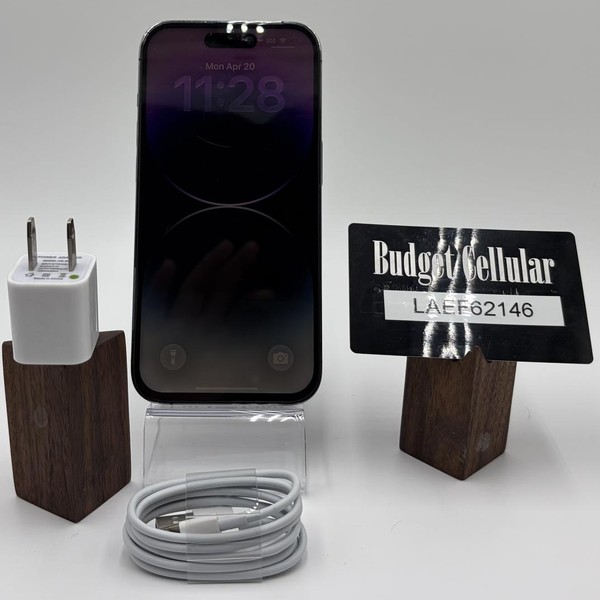 Apple iPhone 14 Pro - Unlocked, 256 GB, Purple, A2650