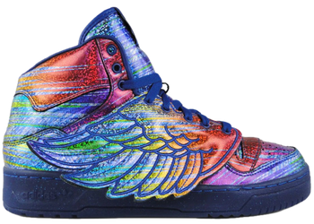 adidas JS Wings Jeremy Scott Rainbow Foil for sale