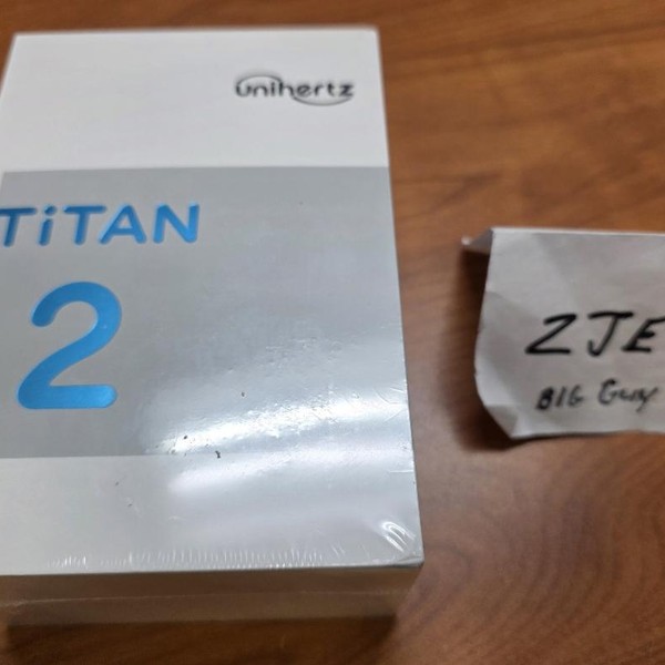 Unihertz Titan 2 - Unlocked, 512 GB, Black, 12 GB