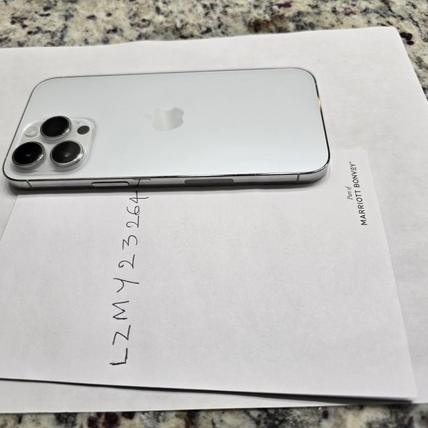 Apple iPhone 14 Pro Max - Unlocked, 128 GB, Silver, A2651
