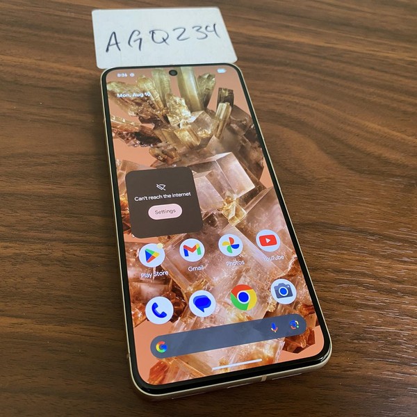 Google Pixel 8 - Unlocked, 128 GB, Rose, 8 GB, G9BQD, Sub-6 5G