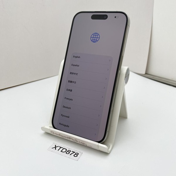 Apple iPhone 15 Pro - Unlocked, 128 GB, White, A2848