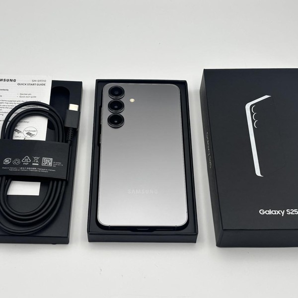 Samsung Galaxy S25 - T-Mobile, Silver Shadow, 128 GB, 12 GB, SM-S931U