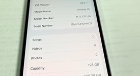 Good
													Apple iPhone 15 - Unlocked, Blue, 128 GB, A2846, photo 4 of 11