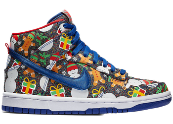 Nike SB Dunk High Concepts Ugly Christmas Sweater (2017) (GS) for sale