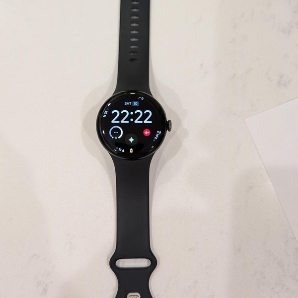 Google Pixel Watch 4 - Google Fi, Black, 41mm, LTE