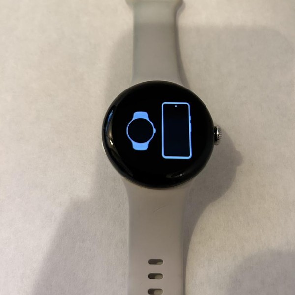 Google Pixel Watch 3 - Unlocked, Silver, 41mm, LTE