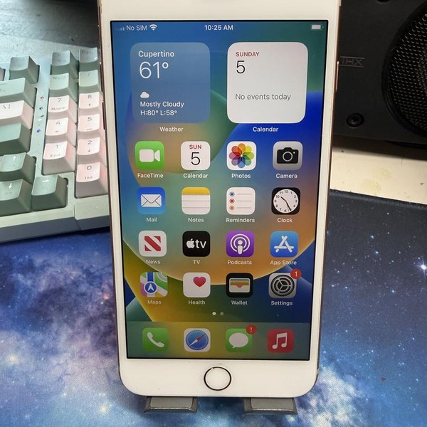 Apple iPhone 8 Plus - Unlocked, 256 GB, Gold, A1897, GSM