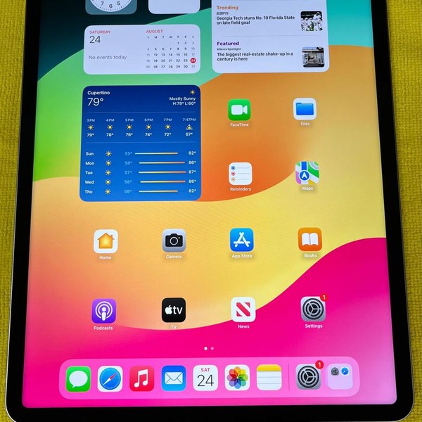 Apple iPad Pro 12.9 inch 6th Gen 2022 - Wi-Fi, 128 GB, Gray