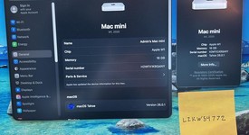 Mint
													Mac mini 2020 - Apple M1, Silver, 512 GB, 16 GB, photo 2 of 6
