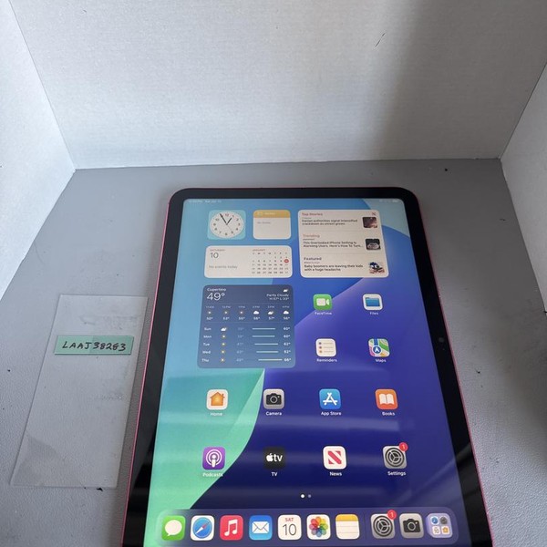 Apple iPad 10th Gen - Unlocked, Pink, 64 GB, A2757