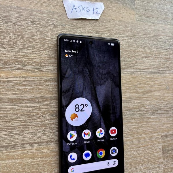 Google Pixel 7 - Unlocked, 128 GB, Obsidian, 8 GB, GVU6C, Sub-6 5G