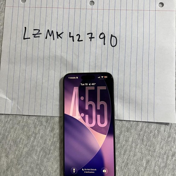 Apple iPhone 15 Pro Max - Unlocked, 256 GB, Natural, A2849