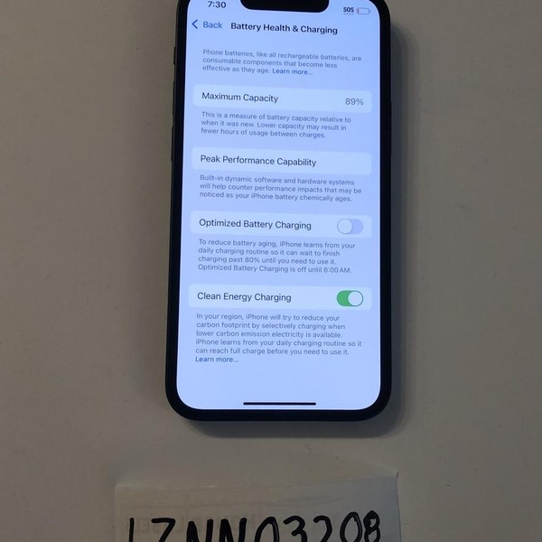 Apple iPhone 13 Mini - Unlocked, 128 GB, Midnight, A2481