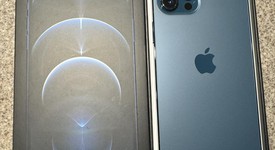 Mint
													Apple iPhone 12 Pro Max - Unlocked, Pacific Blue, 256 GB, A2342, photo 2 of 13