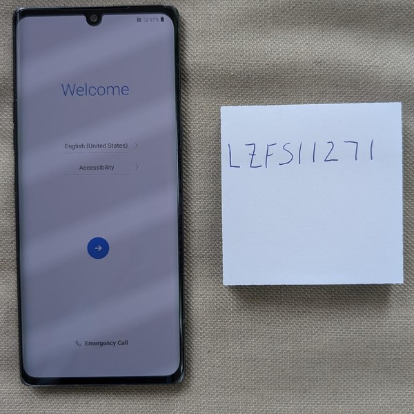 LG Velvet 5G - T-Mobile, 128 GB, Gray, 6 GB, LM-G900TM