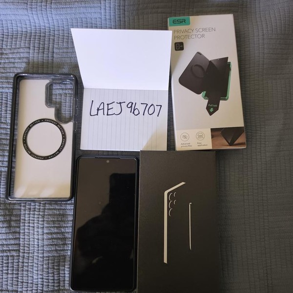 Samsung Galaxy S25 Ultra - Unlocked, 1 TB, Black, 12 GB, SM-S938U1