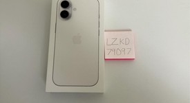 Mint
													Apple iPhone 16 - Unlocked, White, 128 GB, A3081, photo 1 of 12