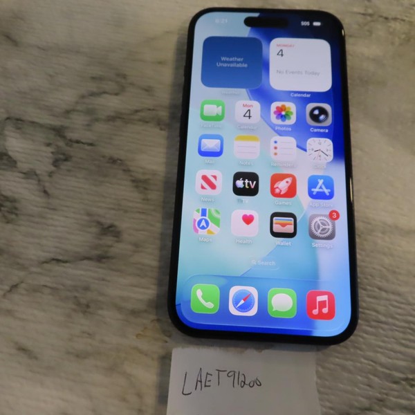 Apple iPhone 15 - T-Mobile, 128 GB, Black, A2846