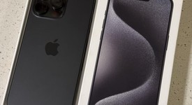 Mint
													Apple iPhone 15 Pro Max - Unlocked, Black, 256 GB, A2849, photo 1 of 11