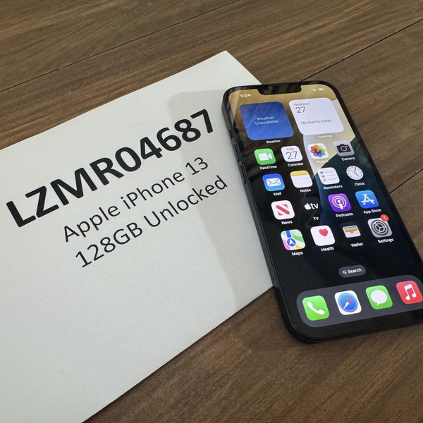 Apple iPhone 13 - Unlocked, 128 GB, Midnight, A2482