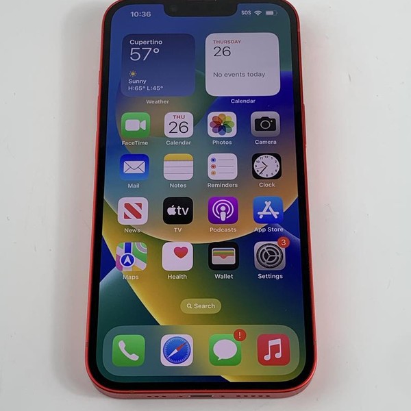 Apple iPhone 14 - AT&T, 128 GB, Red, A2649