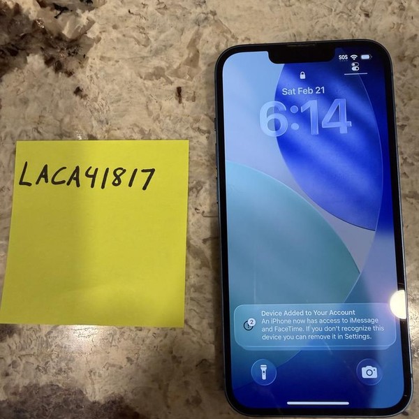 Apple iPhone 13 - Unlocked, 128 GB, Blue, A2482