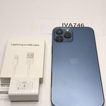 Good Apple iPhone 12 Pro Max - Unlocked, Pacific Blue, 128 GB, A2342