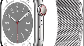 New
													Apple Watch Series 8 41mm - Unlocked, Silver, A2772 - Cellular, Stainless, photo 3 of 5