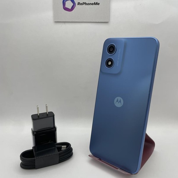 Moto G Play (2024) - Unlocked, 64 GB, Blue, 4 GB
