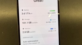 Good
													Samsung Galaxy A54 5G - Cricket, Graphite, 128 GB, 6 GB, photo 3 of 10