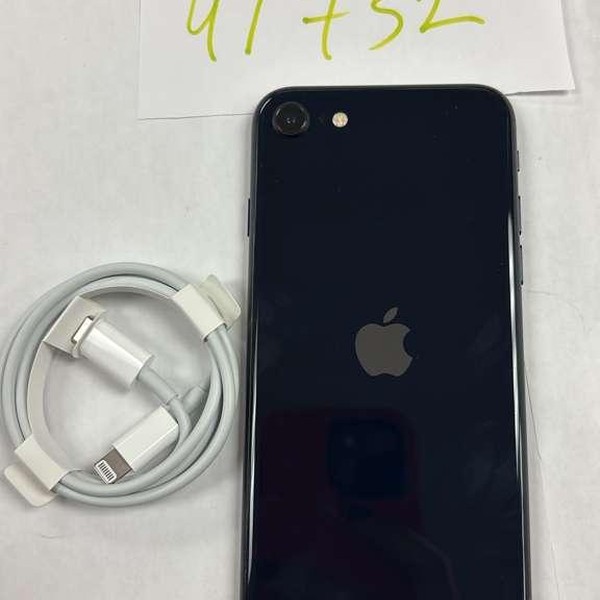 Apple iPhone SE 3rd Gen 2022 - Unlocked, 64 GB, Midnight, A2595