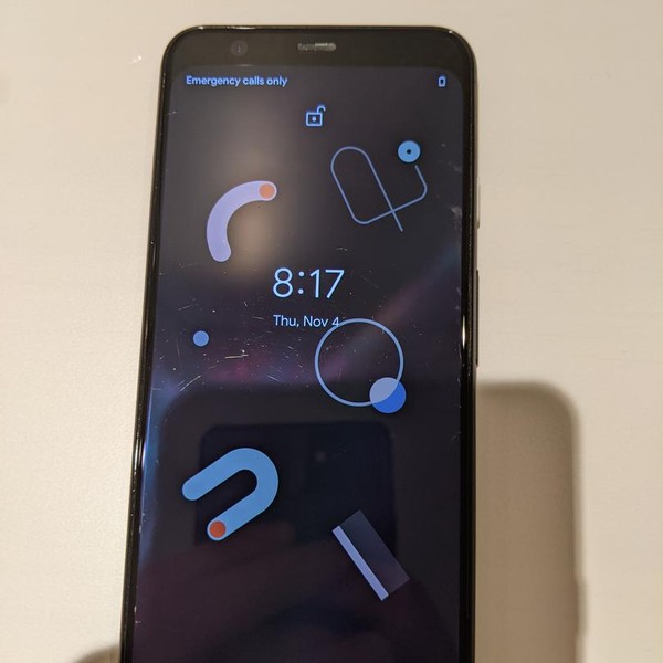 Google Pixel 4 XL - Unlocked, Black, 128 GB, 6 GB, G020J, Google Edition