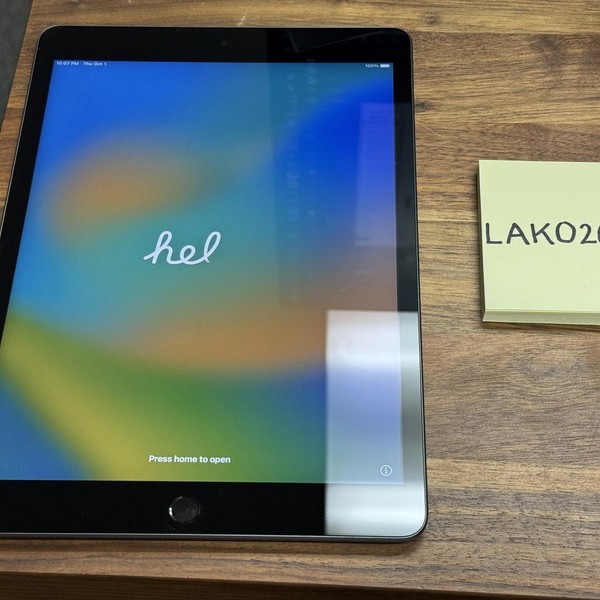 Apple iPad (9th Gen) - Wi-Fi, 64 GB, Gray, A2602