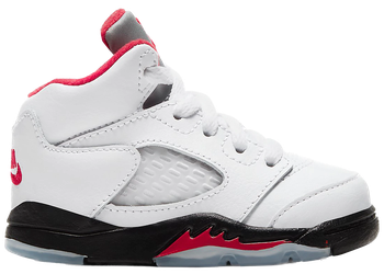 Jordan 5 Retro Fire Red Silver Tongue (2020) (TD) for sale