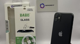 Mint
													Apple iPhone 11 - Unlocked, Black, 64 GB, A2111, photo 1 of 6