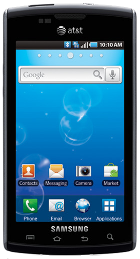 Samsung Galaxy S Captivate - Rogers, Black