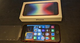 Mint
													Apple iPhone SE 3rd Gen 2022 - Unlocked, Red, 64 GB, A2595, photo 1 of 6