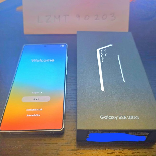 Samsung Galaxy S25 Ultra - Verizon, 512 GB, Whitesilver, 12 GB, SM-S938U