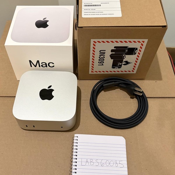 Mac Mini 2024 - 256 GB, 16 GB, Apple M4