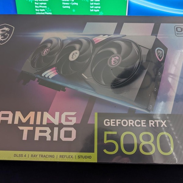 MSI GeForce RTX 5080 - G5080-16GTC, GAMING TRIO OC