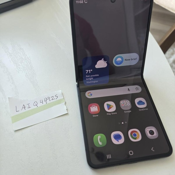 Samsung Galaxy Z Flip7 - T-Mobile, 512 GB, Jet Black, 12 GB, SM-F766U