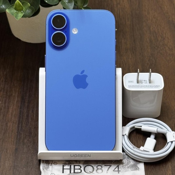 Apple iPhone 16 - Verizon, 128 GB, Ultramarine, A3081